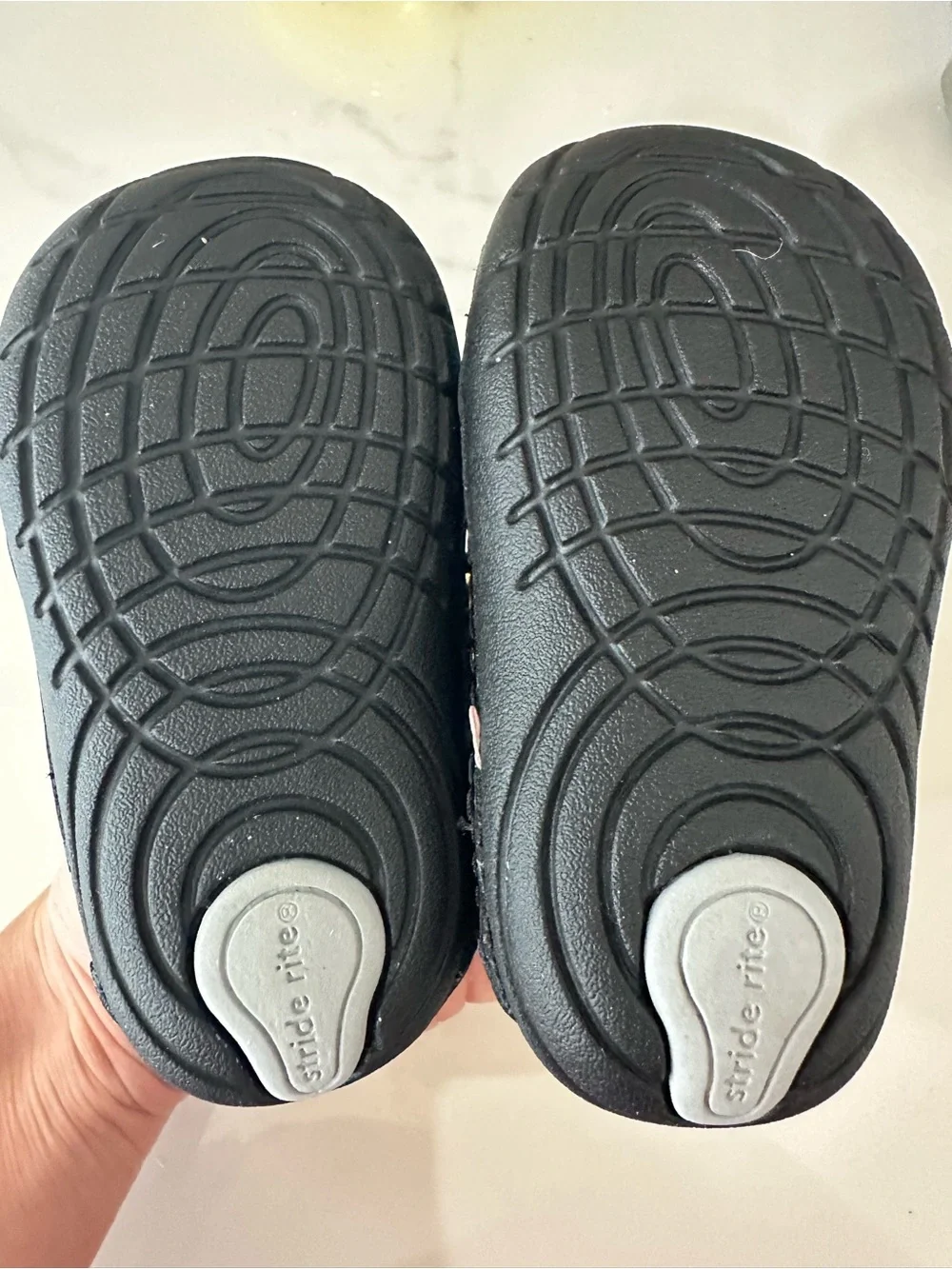 Stride Rite Black Patent Mary Jane Toddler Shoes